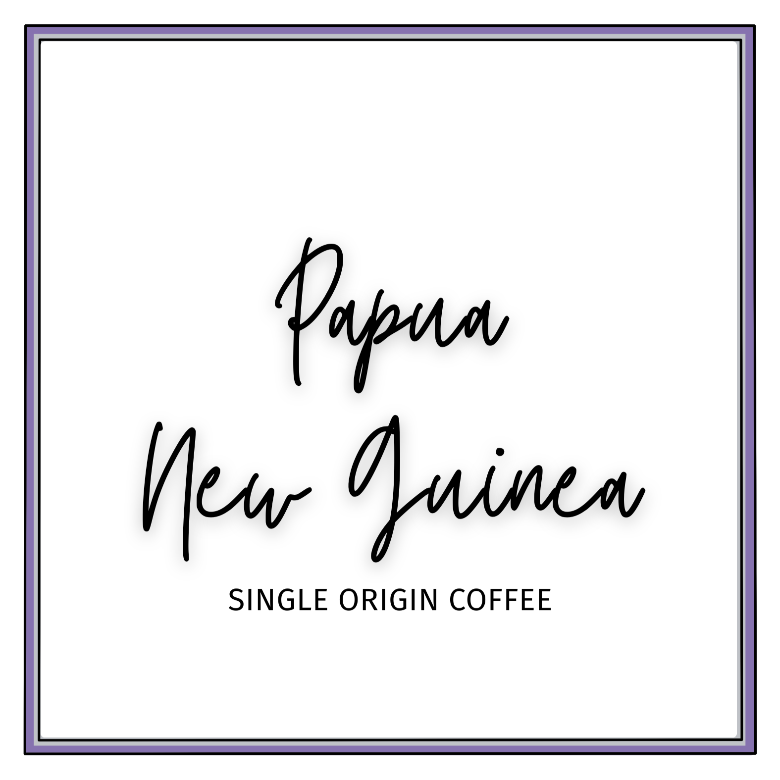 Single Origin Label - Papua New Guinea.png