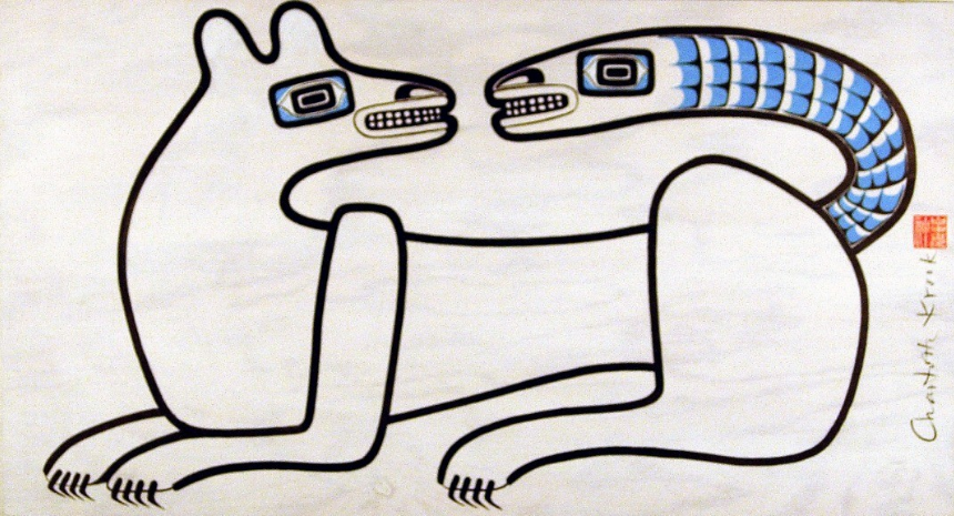 "Know Thyself", ink/tempera/gesso primer on wood, 2000, Tyresö Exhibition Hall, h: 46 cm, w: 125 cm.