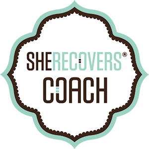 SHE RECOVERS Coach badge