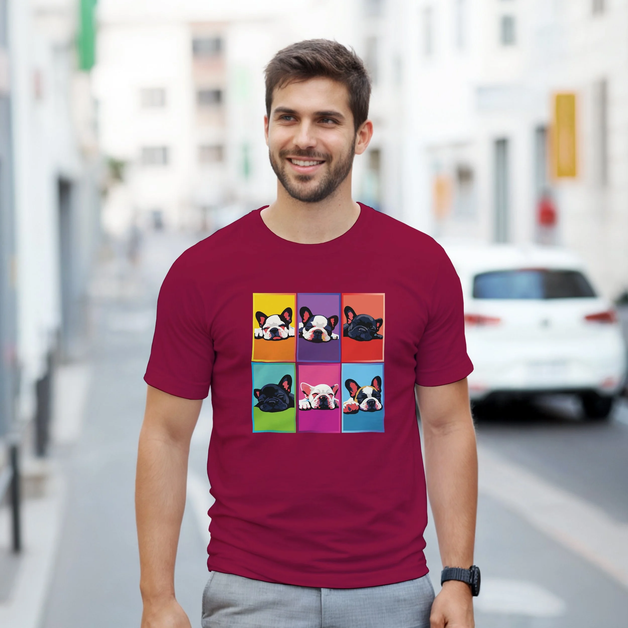 Frenchie T-Shirt – Sleepy Puppies