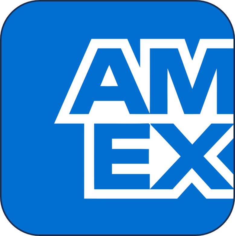 Funny French Bulldog accept payment via American Express