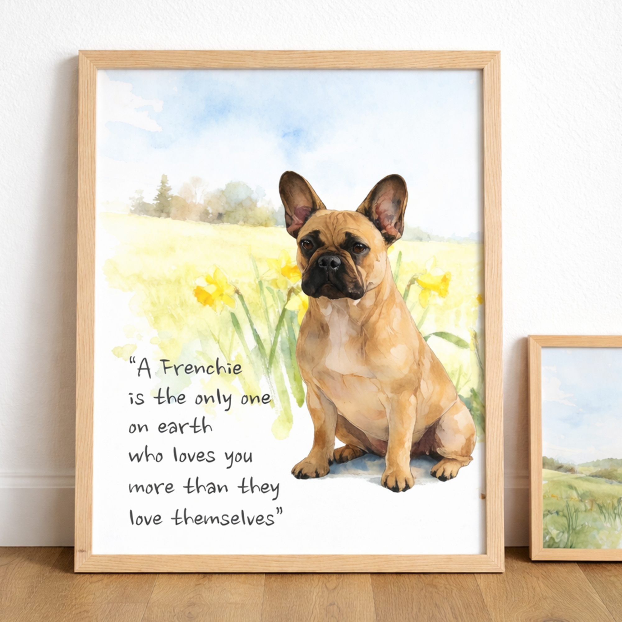 French Bulldog Wall Art