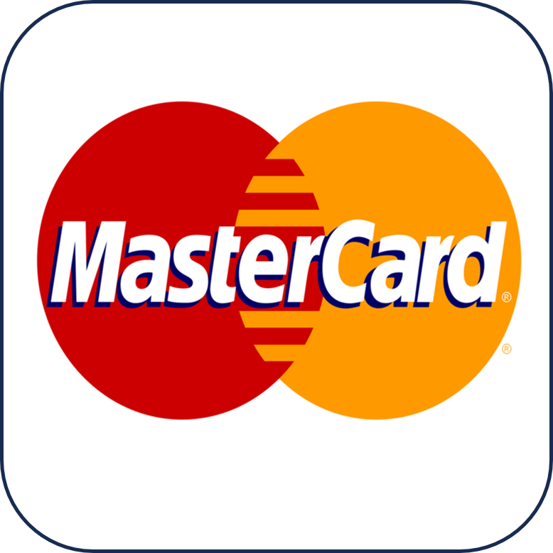 Funny French Bulldog accept payment via MasterCard