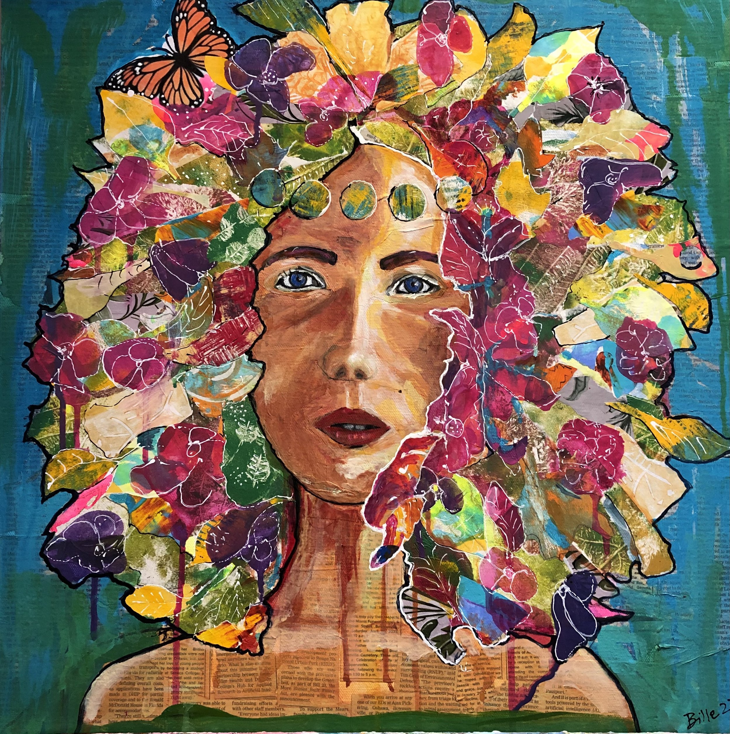 Resilience Flower Hair After The Deluge