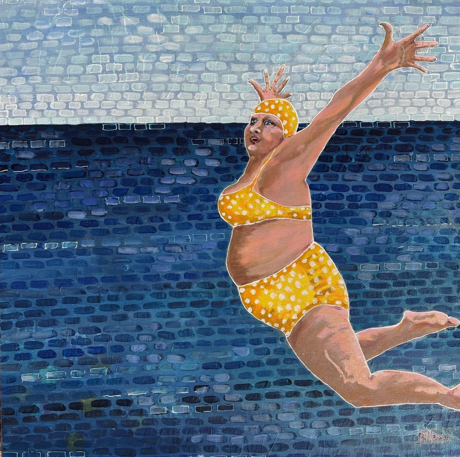 The Yellow Polka Dot Bikini