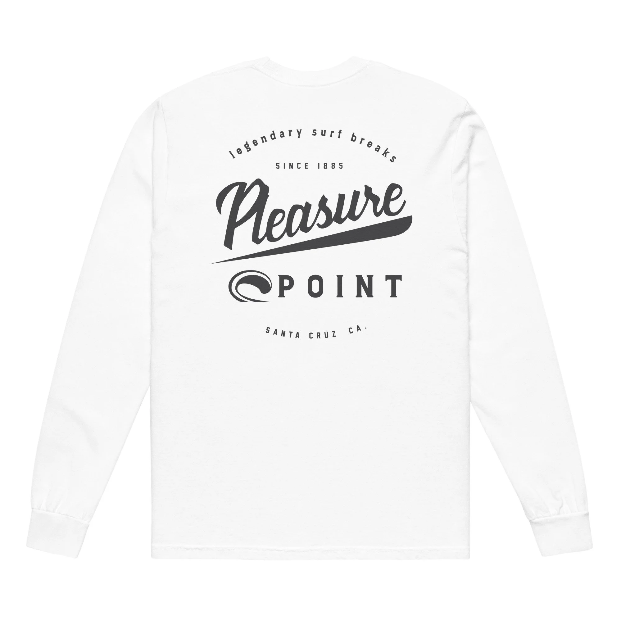 SCSTZ - Men's Pleasure Point Script LS Tee 2