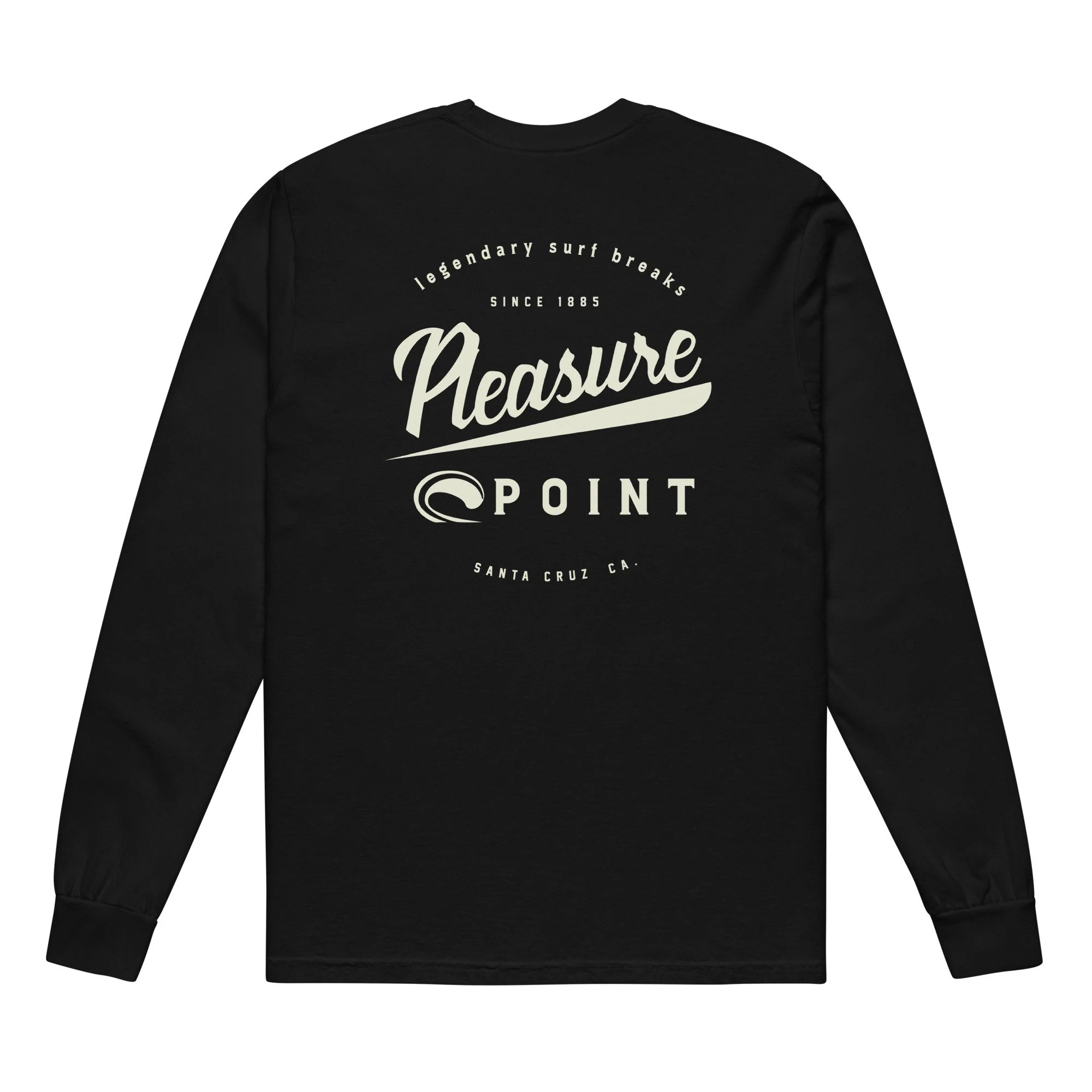 SCSTZ - Men's Pleasure Point Script LS T-Shirt 1