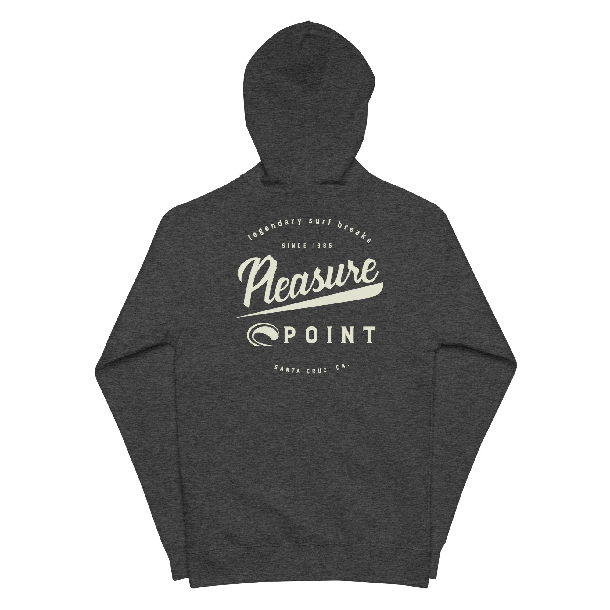 SCSTZ - Men's Pleasure Point Script Fleece Zip Hoodie