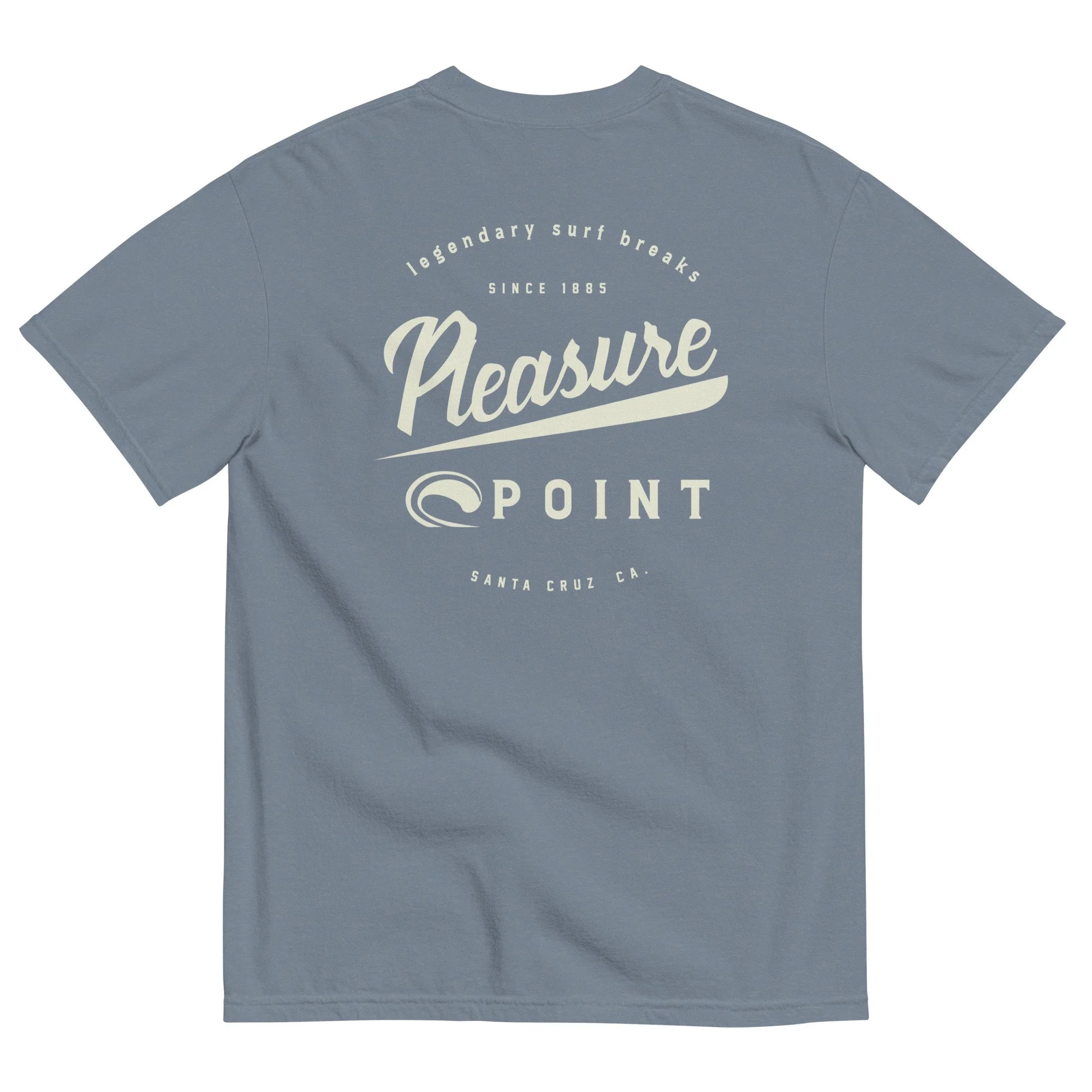 SCSTZ - Men's Pleasure Point Script T-Shirt 1