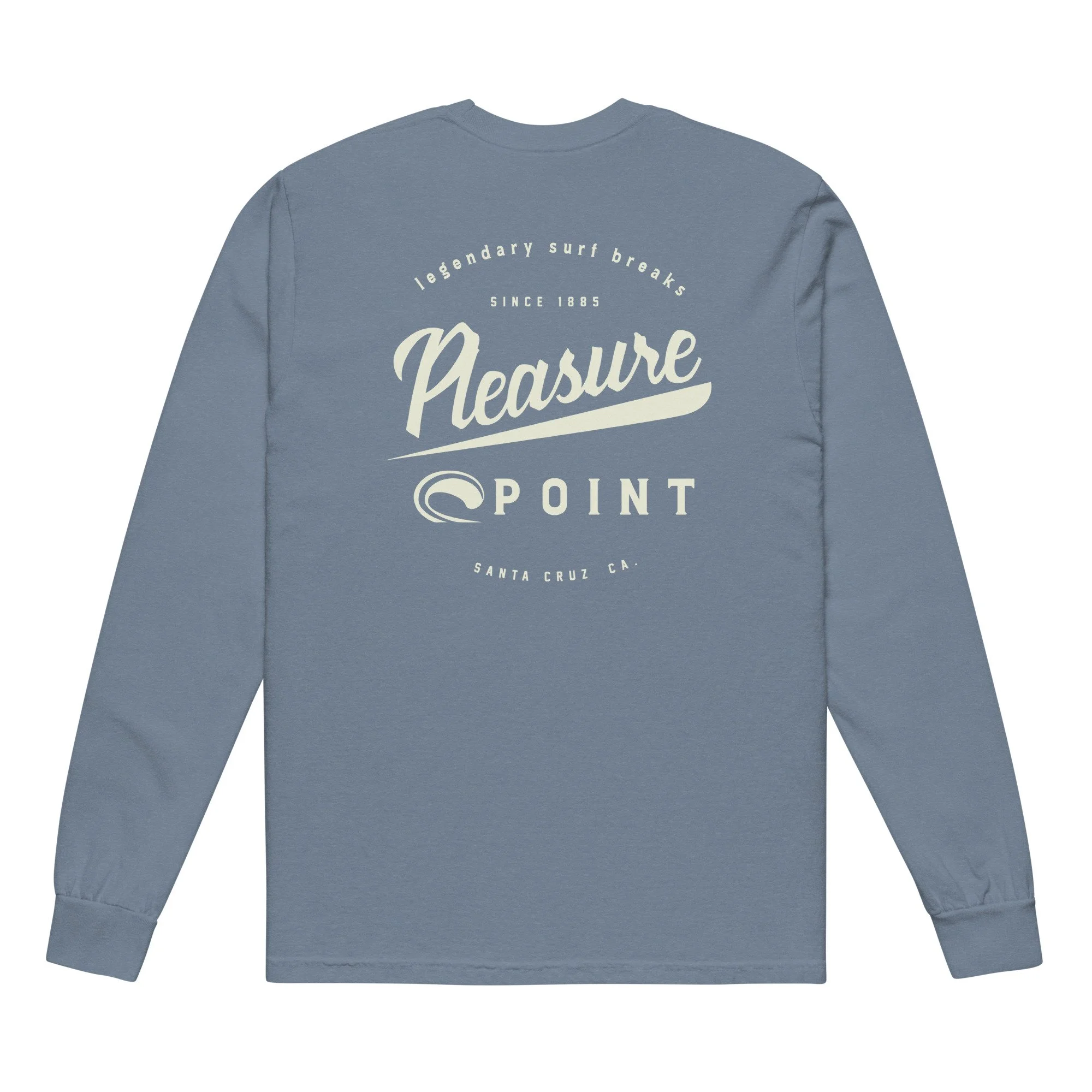 SCSTZ - Women's Pleasure Point Script LS T-Shirt 1