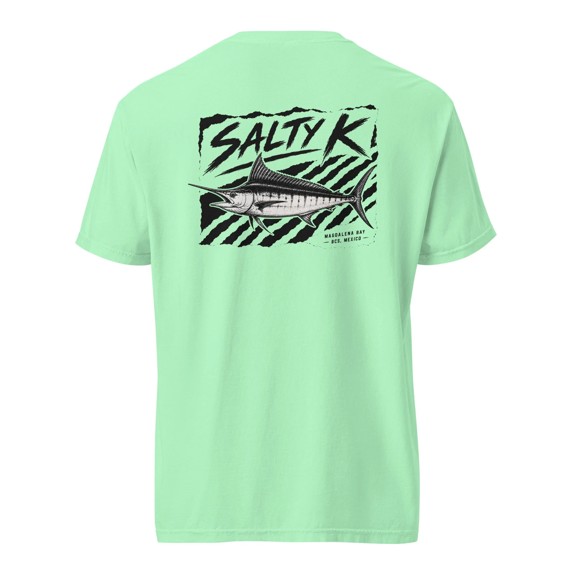 Salty K - Mag Bay Marlin Garment-dyed Heavyweight T-Shirt