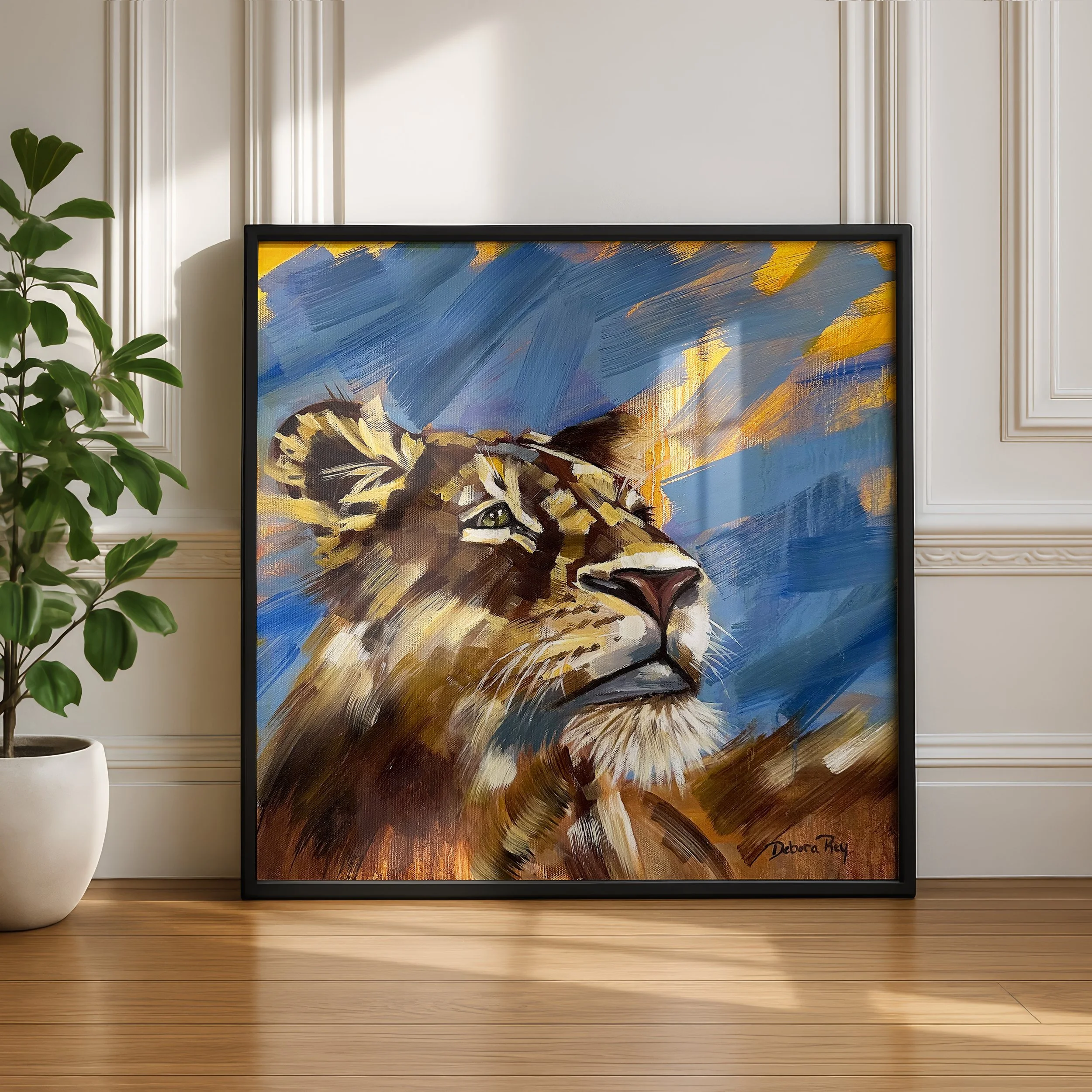 Flow of Creation Canvas Print