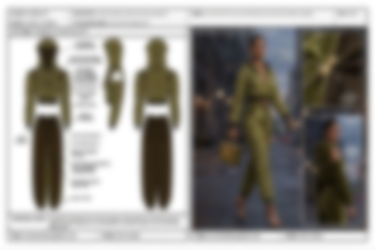 2D Apparel Briefs & 3D Visualizations