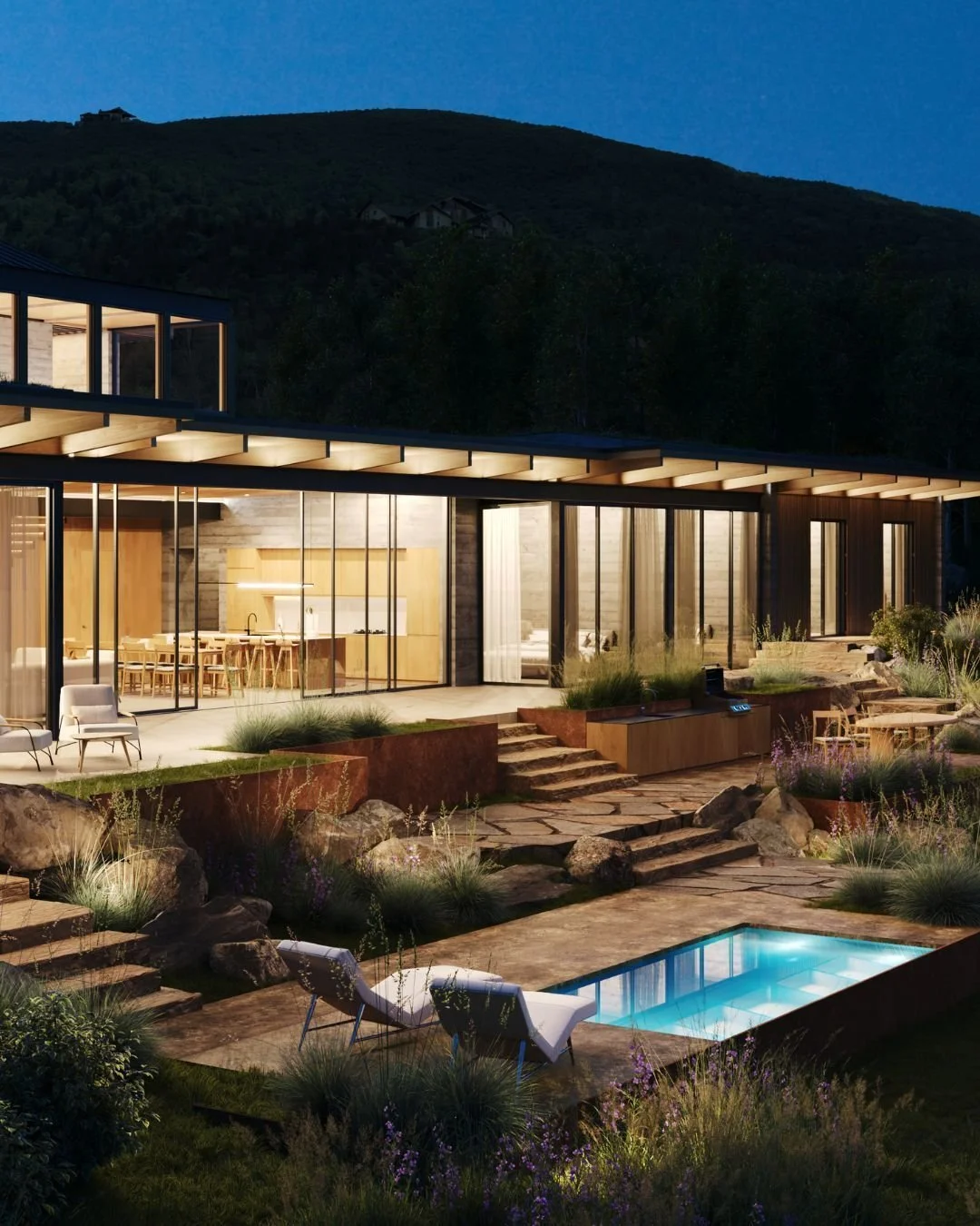 Views by day. Presence by night. 

#swag #swagarchitecture #swagarchitects #customhomes #customhome #architecture #architecturedaily #houseaddictive #architectureviews #modernarchitecture #architectureanddesign #houseenvy  #houseoftheday #amazinghome