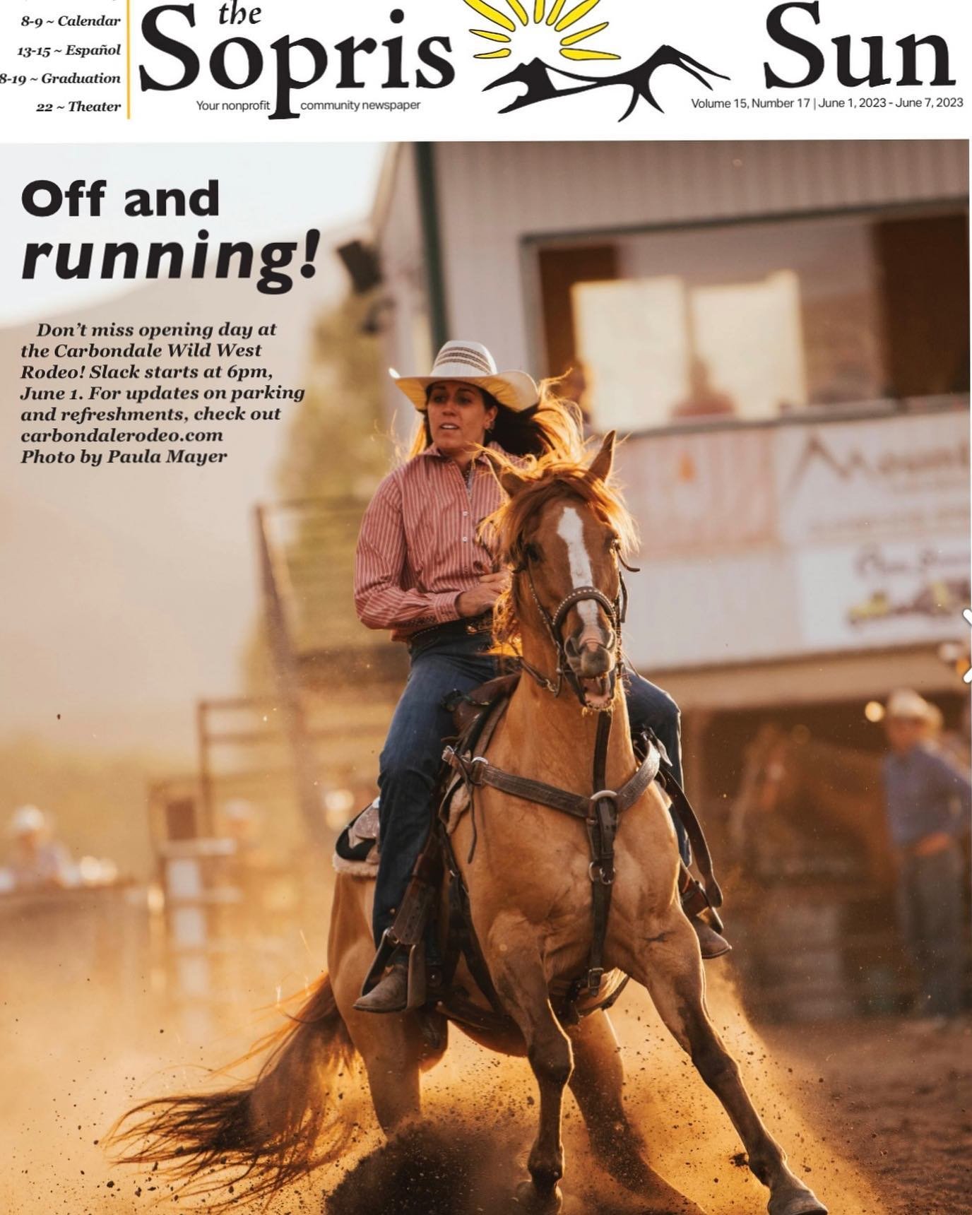 For the third summer I am returning as the official photographer for @carbondalewildwestrodeo. I feel so fortunate to be part of this rodeo family. Don&rsquo;t miss the 2023 season opener tonight!