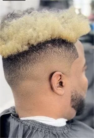 close-up men's cut gem city barbers
