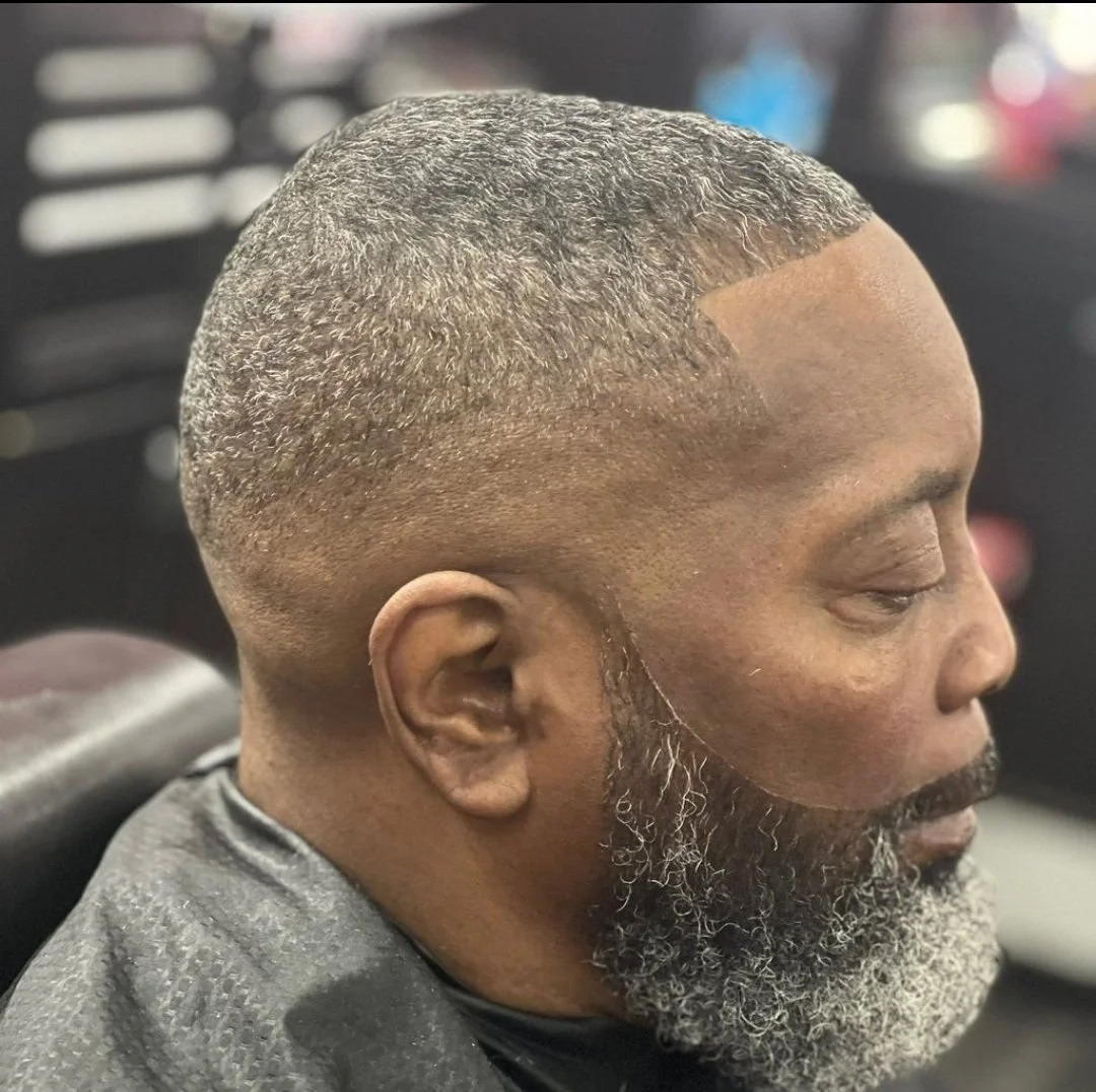 hair and beard cut