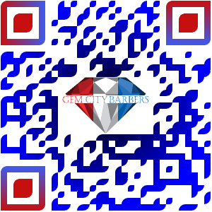 gem city barbers qr code click or scan to book