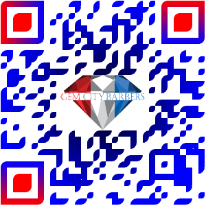gem city barbers qr code click or scan to book