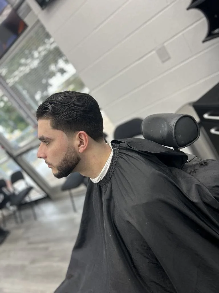 beard and hair trim