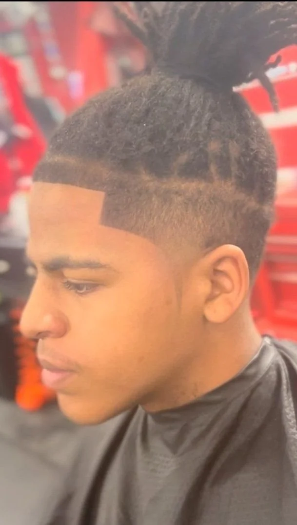men's closeup cut