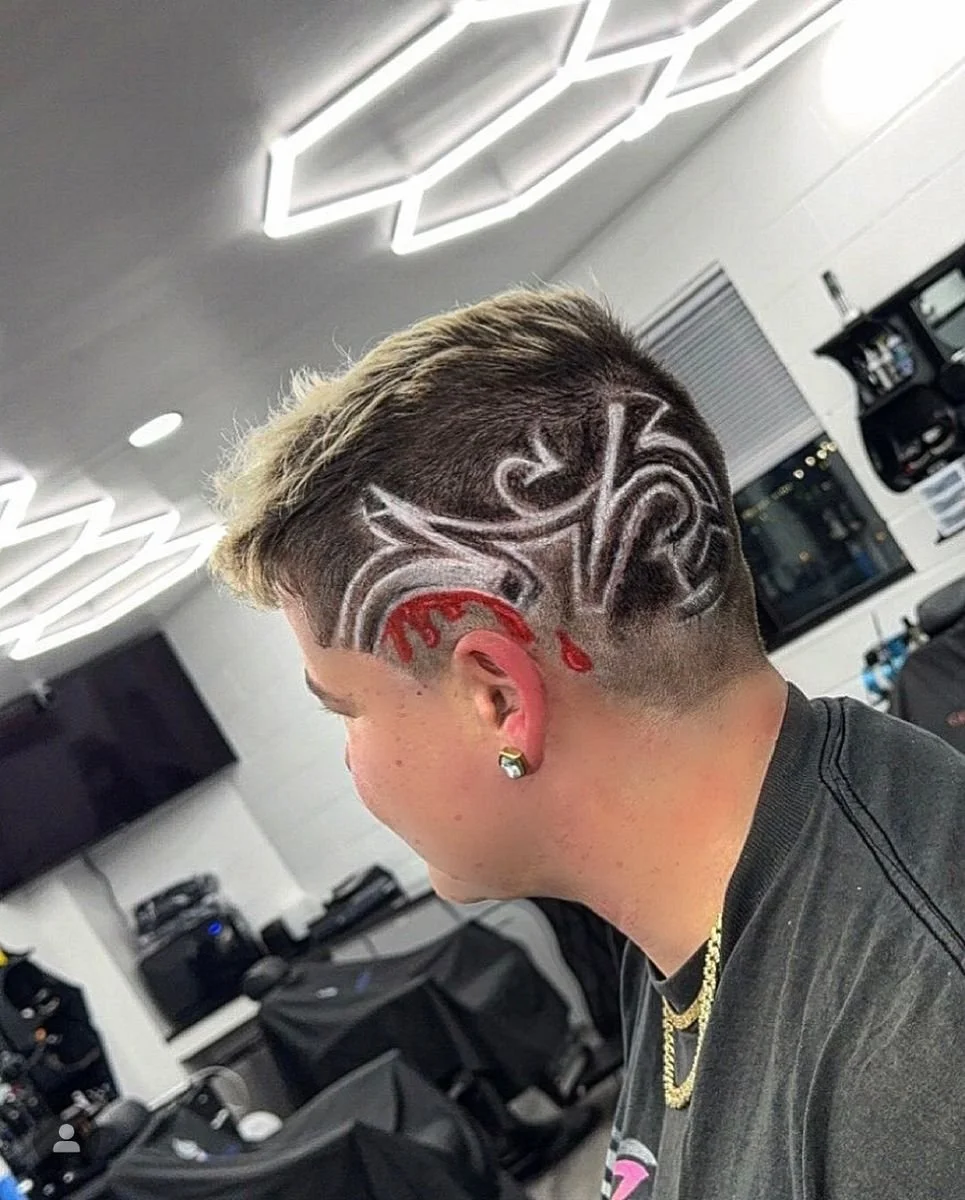 wavy design cut