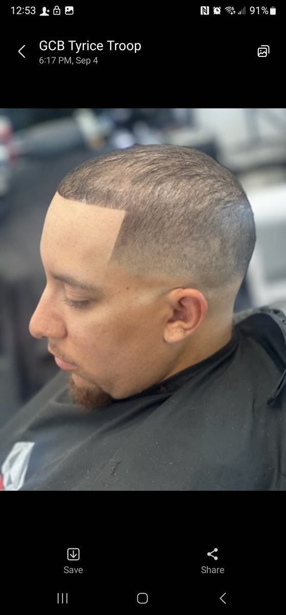 men's cut
