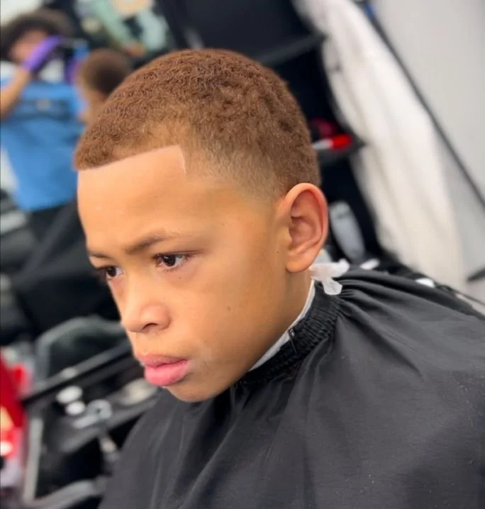 kid's cropped trim