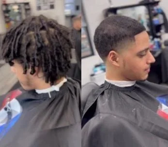 men's before and after cut