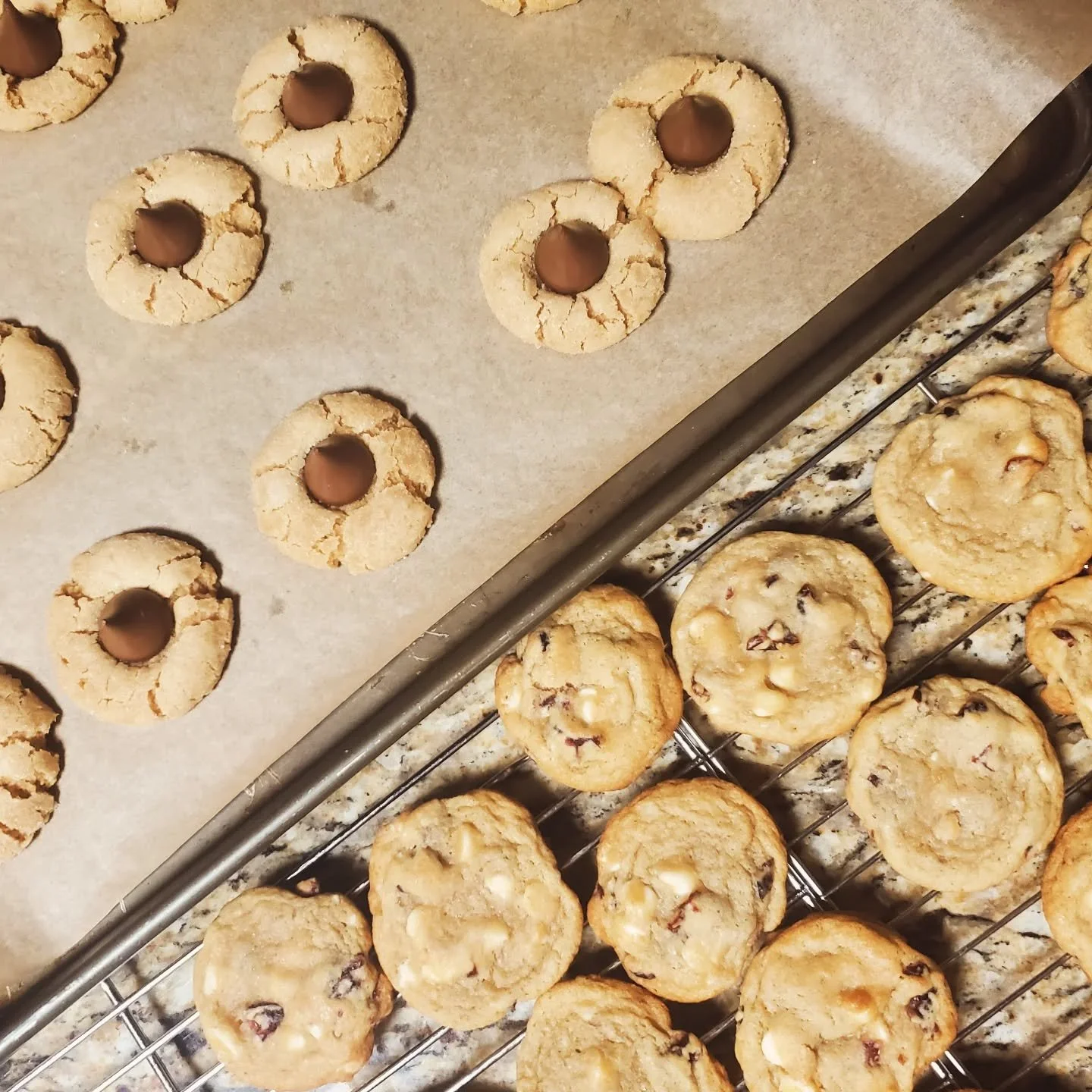 Let Thanksgiving baking commence! Two pies and three different cookies on the docket for tomorrow.

When I'm not editing, I'm baking.