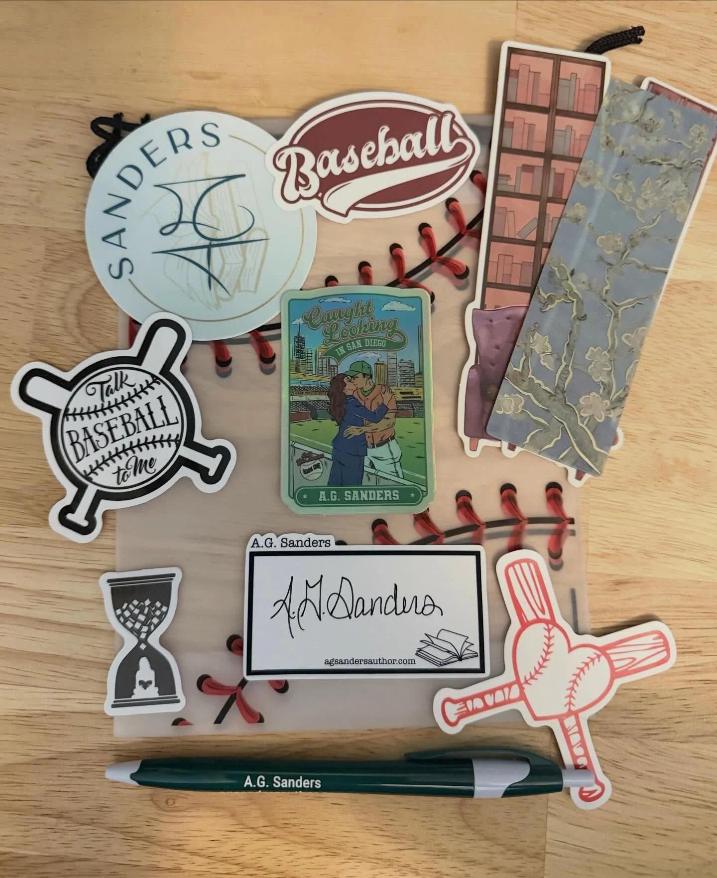 A sweet surprise from @agsandersauthor in my mailbox today! If you&rsquo;re into closed-door baseball romance, check out her Gila Monsters series. Caught Looking in San Diego is out now, and Book 2 is coming soon!

#birdandbearediting #closeddoorroma