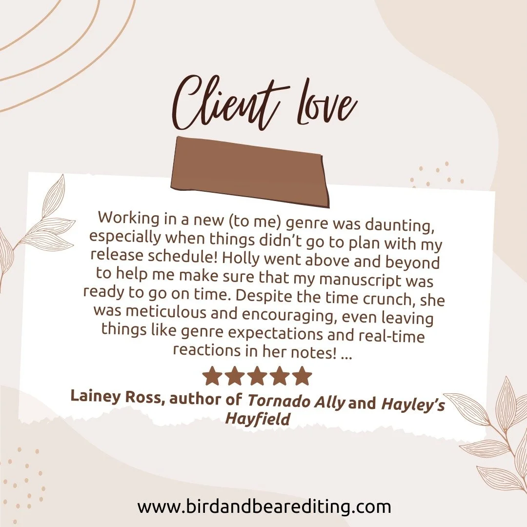 Such a sweet testimonial from an amazing author! @authorlaineyross writes no spice romance and has two books out in her Blink, Oklahoma, series. I worked on the second book. :)

Did I mention she won a Christlit book award for both of them?

Read the