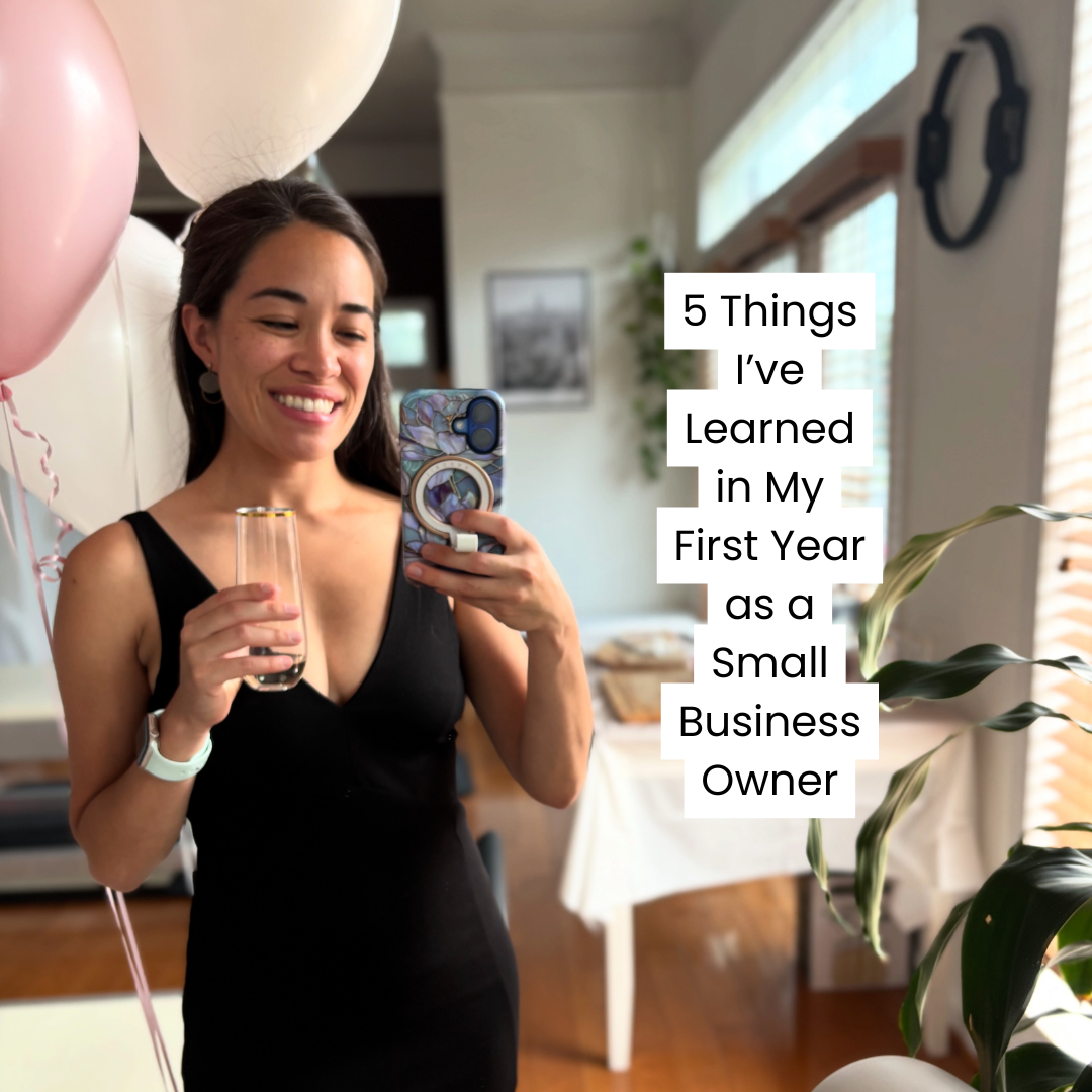 5 things i’ve learned in my first year as a small business owner</span>