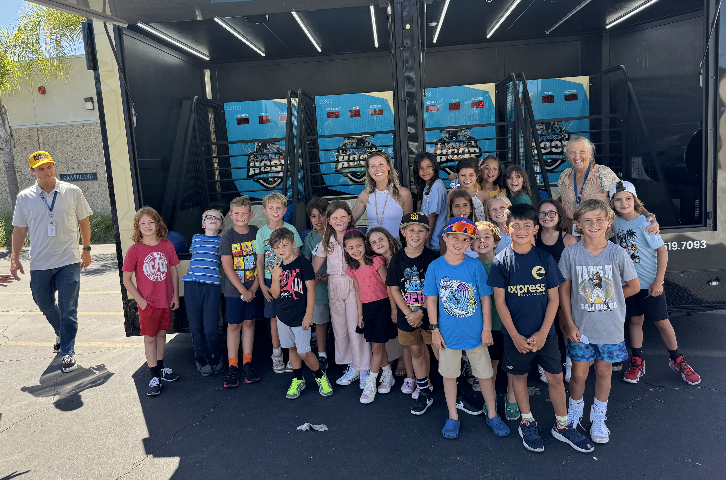 Bringing the Fun to Elementary School Events with Hoop San Diego