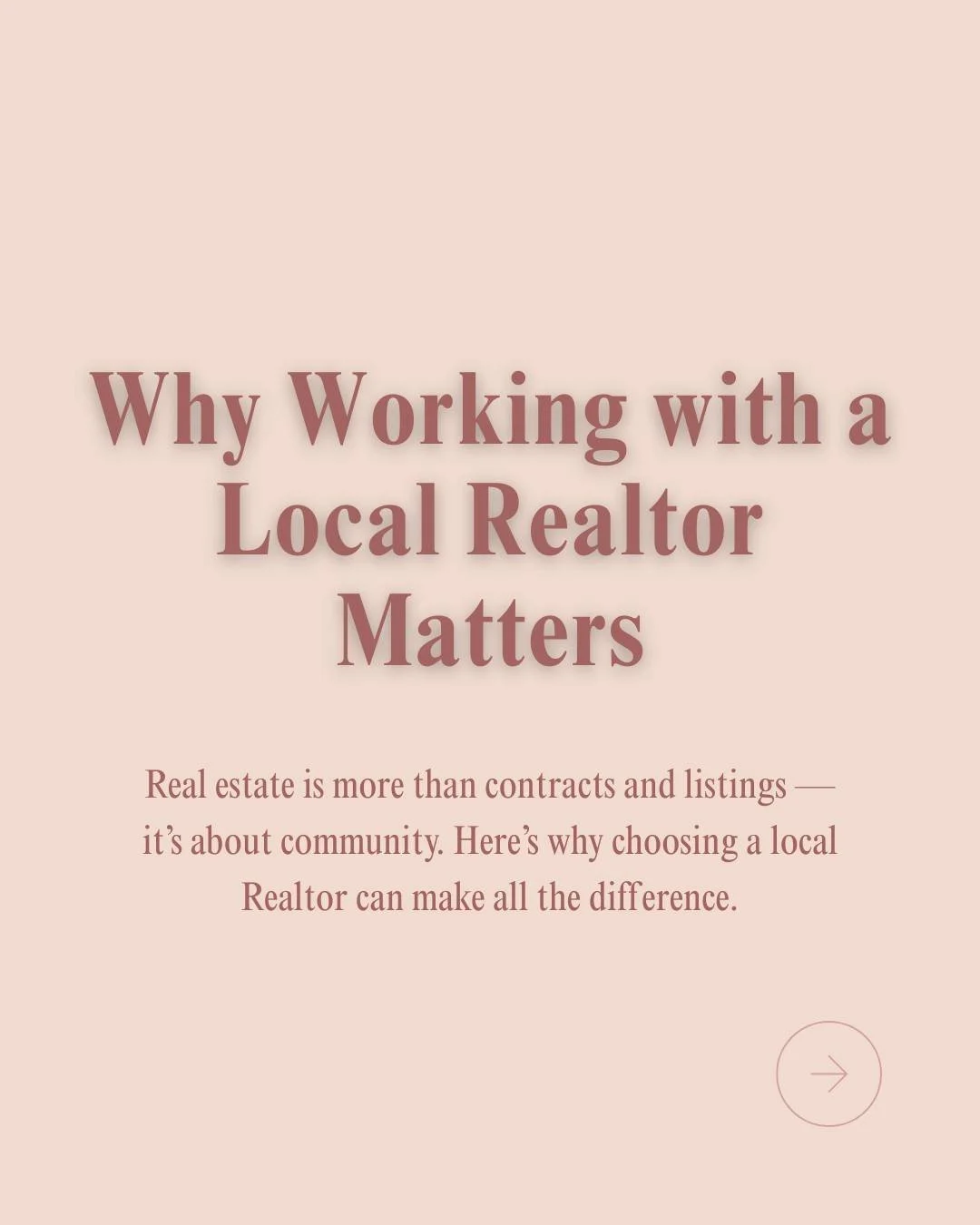 Working with a local Realtor means working with someone who knows the neighbourhoods, understands the market, and is connected to the community. It&rsquo;s about more than just buying or selling a house &mdash; it&rsquo;s about building a future wher
