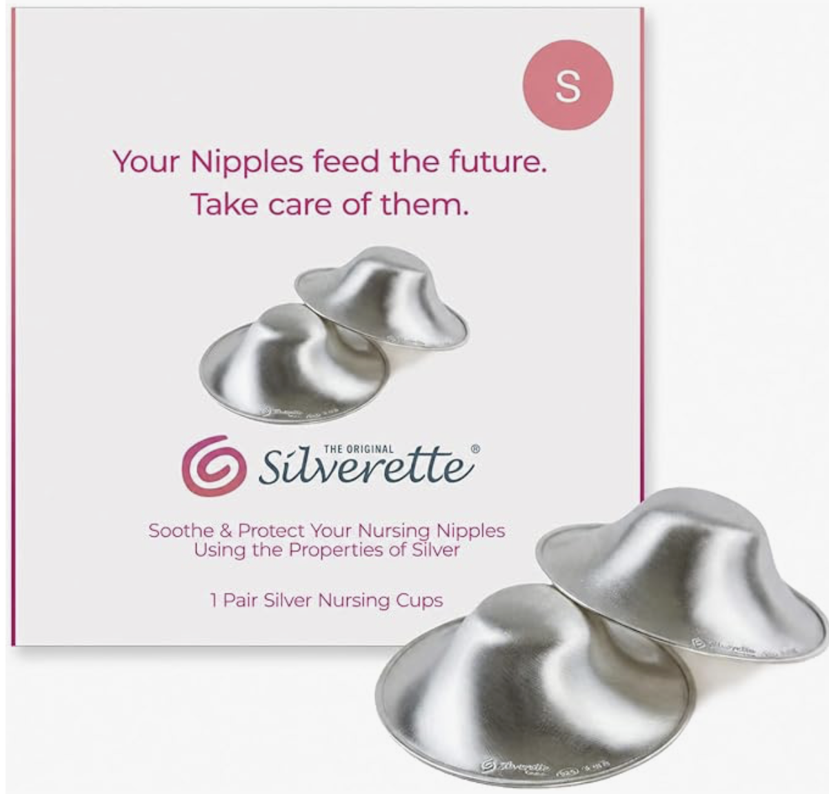 Silverette - The Original Silver Nursing Cups