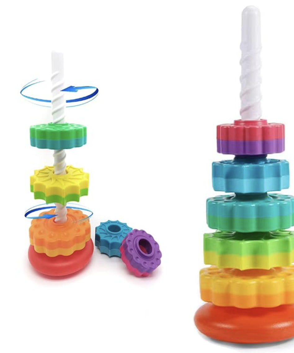 Luckfuture - Spinning Stacking Toys
