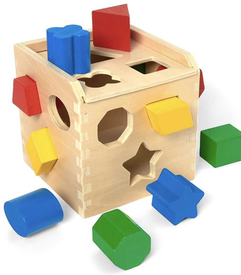 Melissa & Doug - Shape Sorting Cube