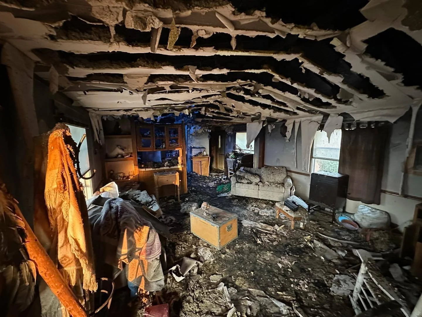 We&rsquo;re excited to share a special restoration project that&rsquo;s finally complete. A couple of year&rsquo;s ago, after his mom&rsquo;s house caught fire, Mark brought this old Victrola record player home. It was charred and dirty, and we hones