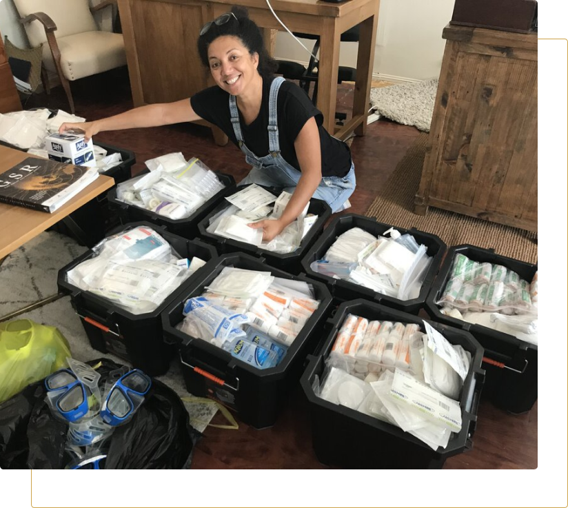 FIRST AID SUPPLIES & DIVING MASKS