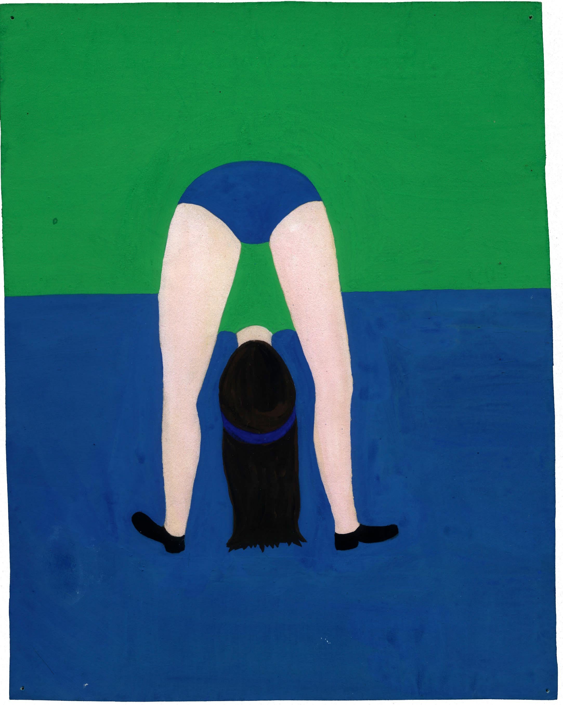 Aurélie Salavert
Change your point of view, ND
gouache on found paperboard
9 1/4 x 7 1/4 inches
23 x 18 cm