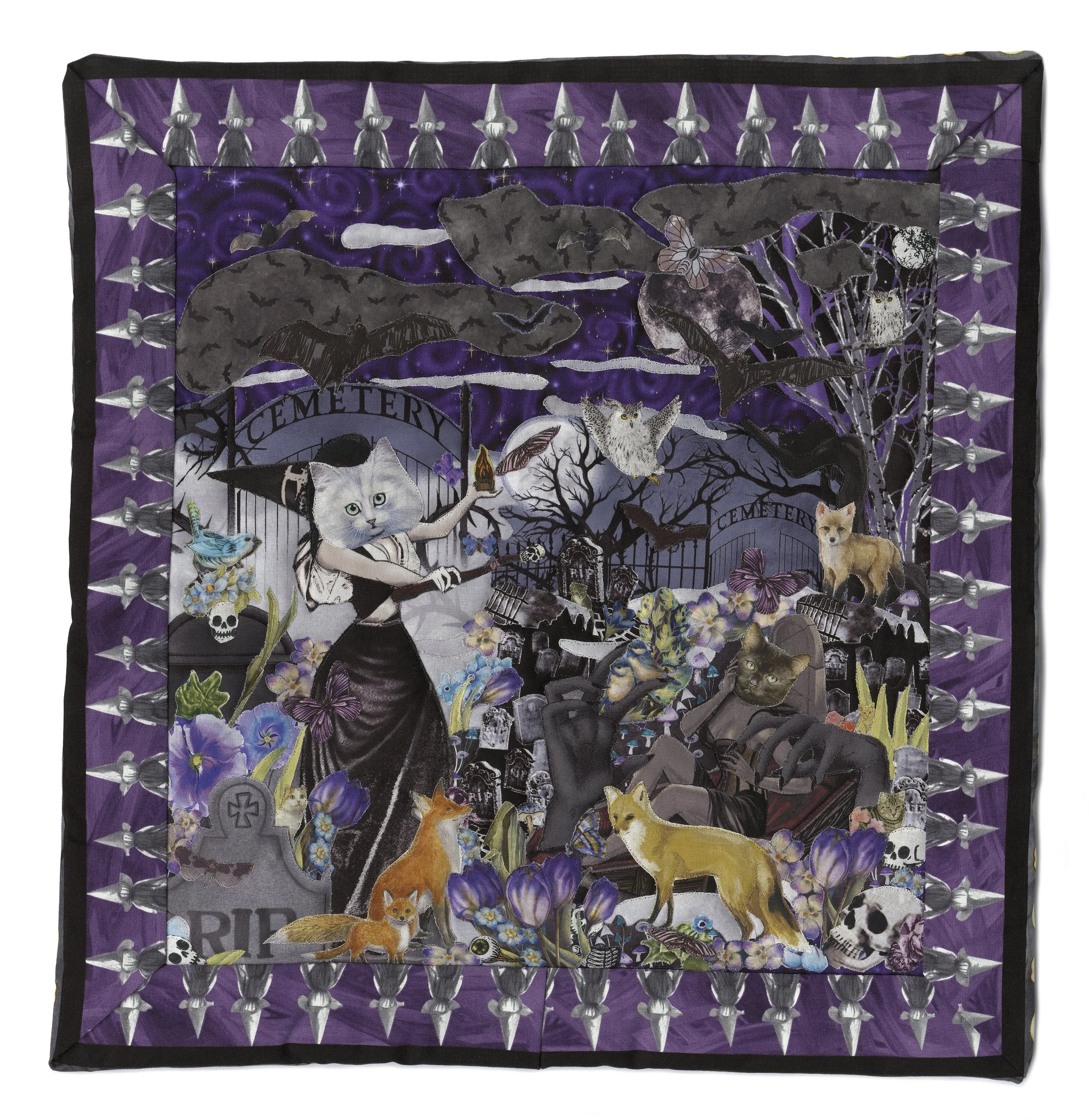 Jane-Tardo-Necromancer-Catgirlfriend-AppliqueI-Quilt-215-x-215in.jpg