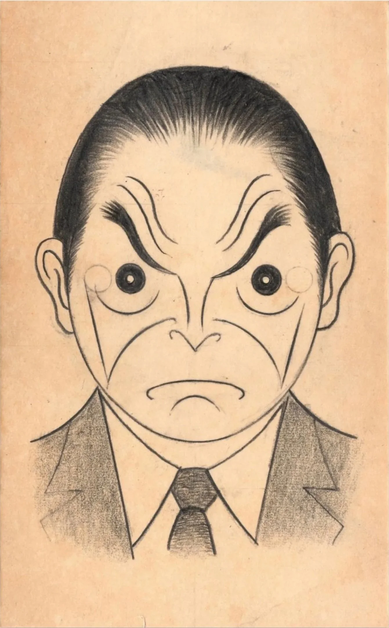 Vatis Species 37, 2024 
pencil on found paper mounted to postcard 
5 1/2 x 3 1/2 in | 14 x 8.9 cm