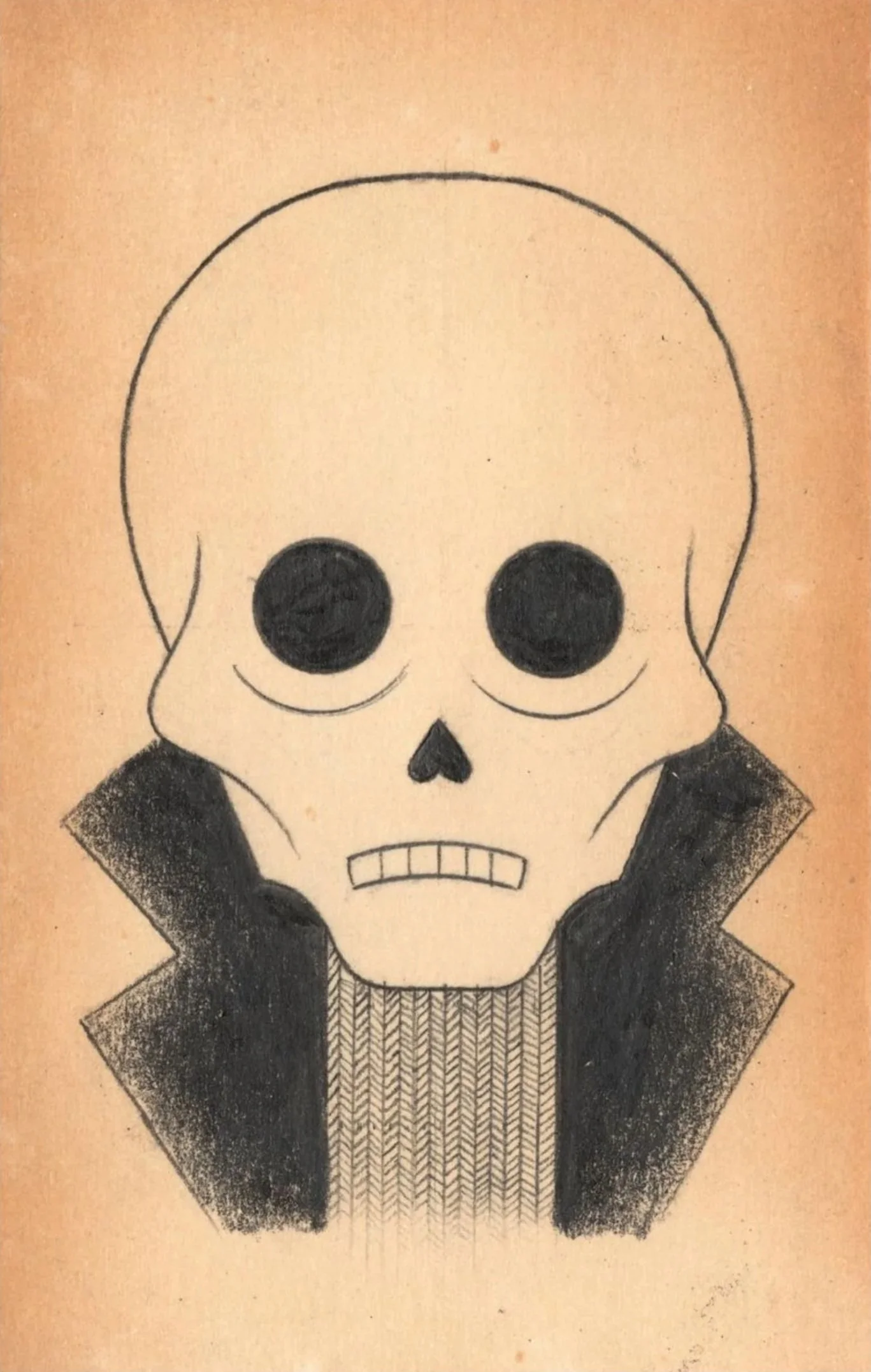 Vatis Species 39, 2024 
pencil on found paper mounted to postcard 
5 1/2 x 3 1/2 in | 14 x 8.9 cm