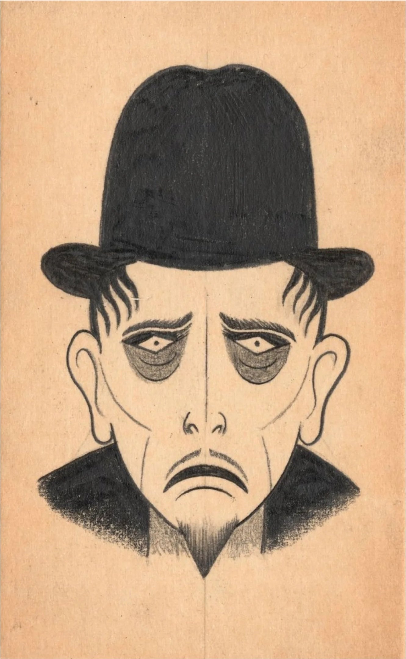 Vatis Species 17, 2024 
pencil on found paper mounted to postcard 
5 1/2 x 3 1/2 in | 14 x 8.9 cm