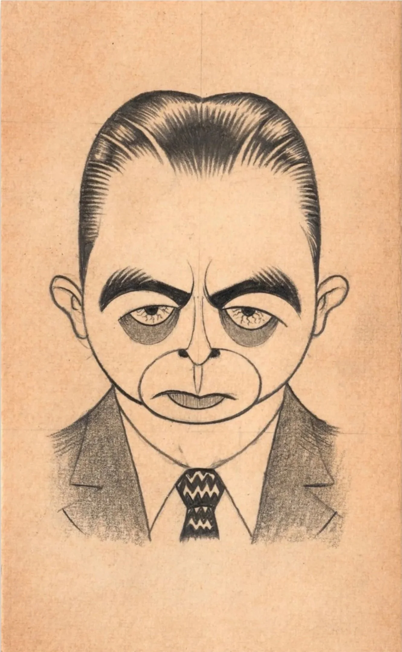 Vatis Species 22, 2024 
pencil on found paper mounted to postcard 
5 1/2 x 3 1/2 in | 14 x 8.9 cm