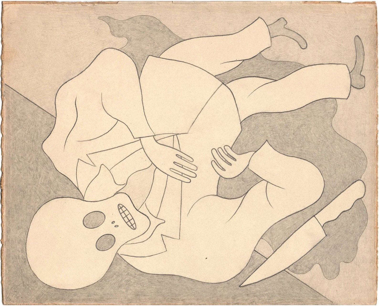 If a body..., 2022 
pencil on board 
8½ x 10½ in. | 21 x 26 cm