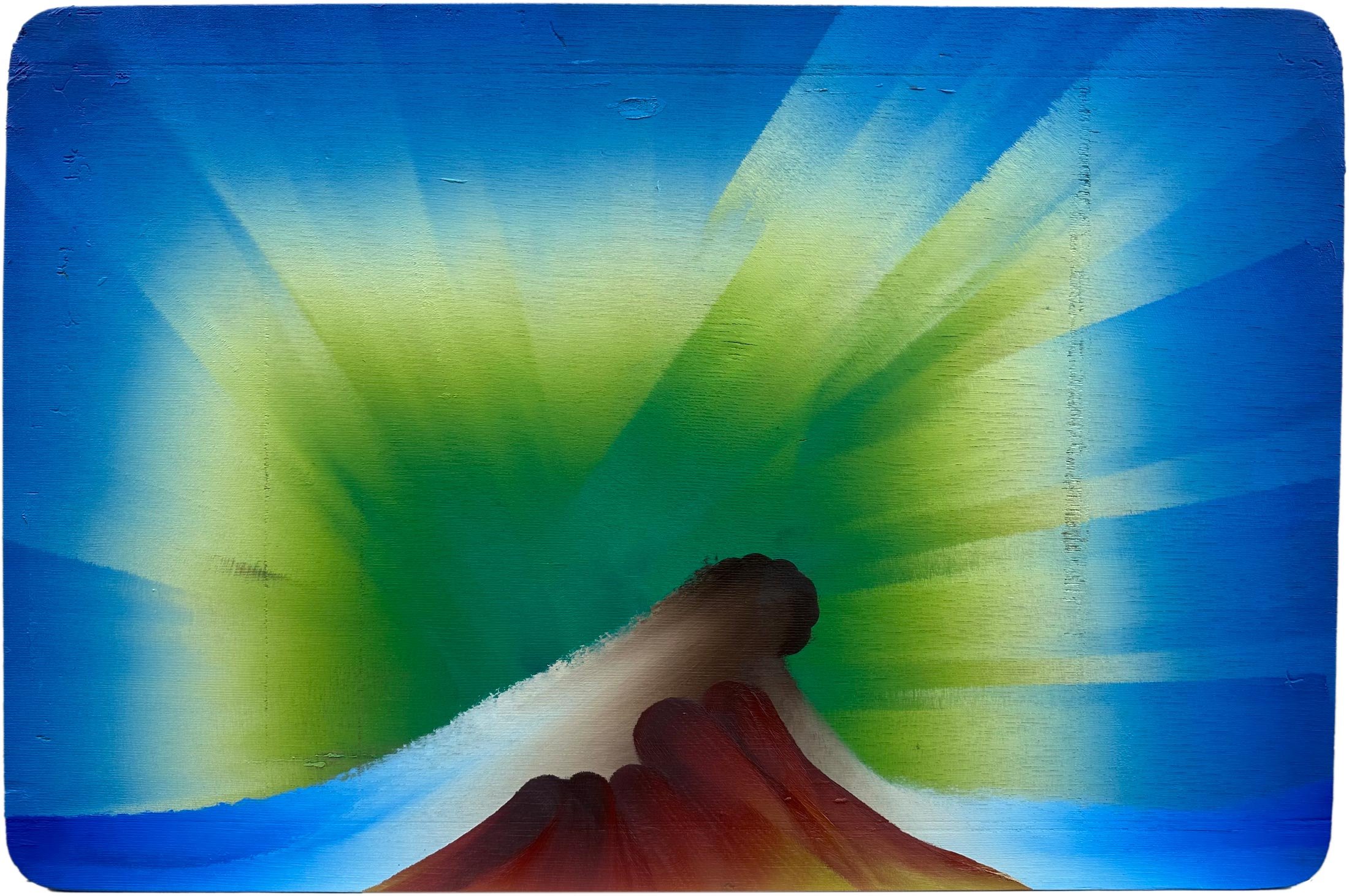 Elliott Green
Nurser, 2025
oil on plywood
20 x 30 in.
50 x 76 cm
Courtesy of the artist and Miles McEnery Gallery