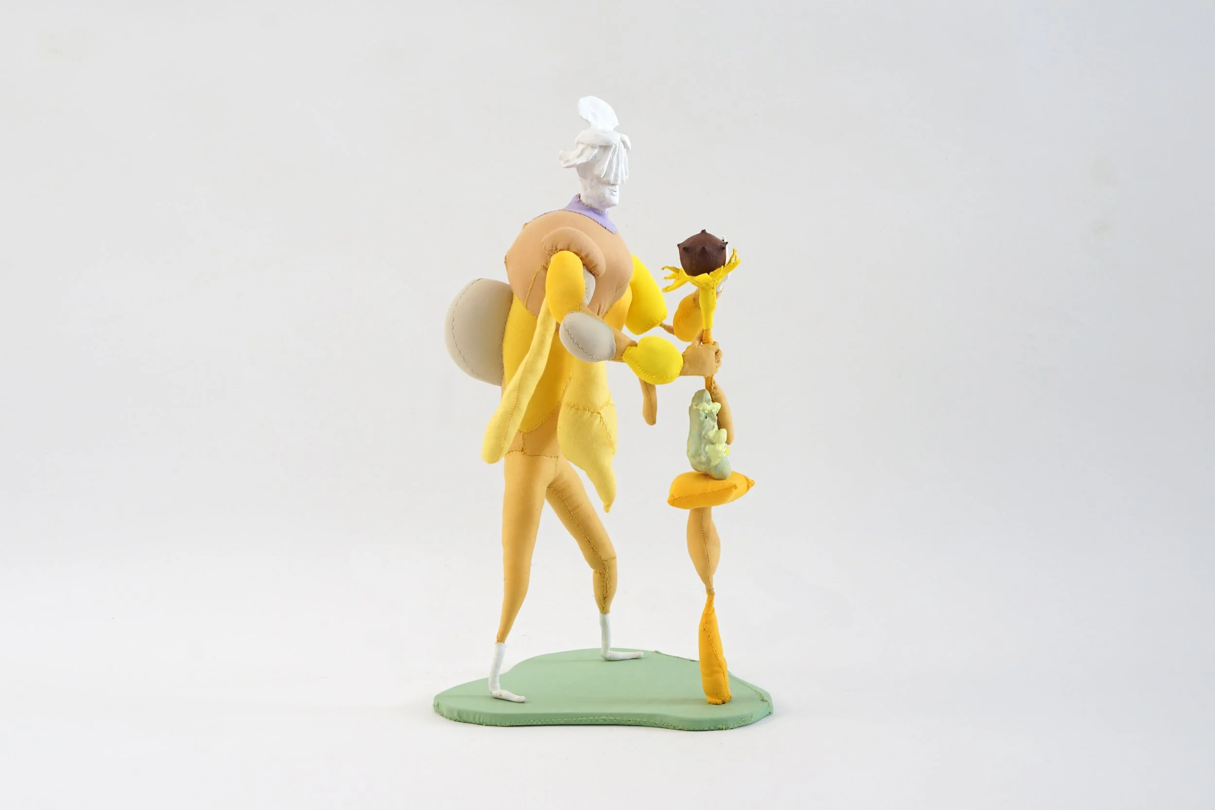 The Vagabond, 2024, fabric and polymeric materials, 50x25x24 cm (2).jpg