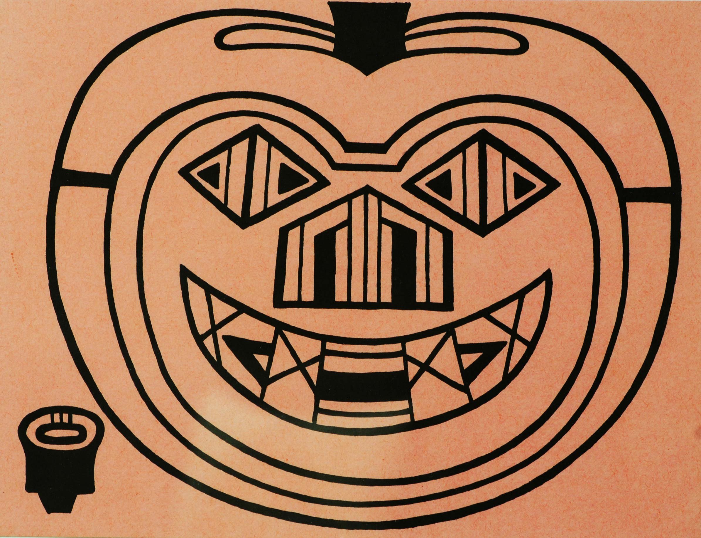 Karl Wirsum (1939 - 2021)
Pumpkin Mask, 1978
lithograph
8¼ x 10¾ in.
20 x 27 cm